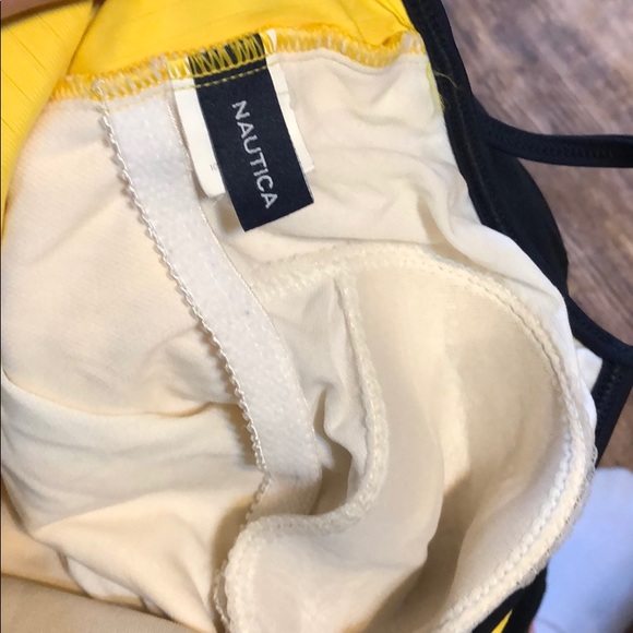 VINTAGE YELLOW SWIM TOP - Picture 4 of 4